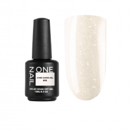 ONE NAIL   Gel   CAMO SHINE   #05   15мл (флакон)   Гель моделирующий с хлопьями Юки