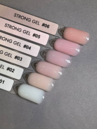 ONE NAIL   Gel  STRONG   #01   15мл (флакон)   Гель моделирующий самовыравнивающийся