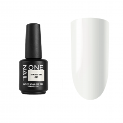 ONE NAIL   Gel  STRONG   #01   15мл (флакон)   Гель моделирующий самовыравнивающийся