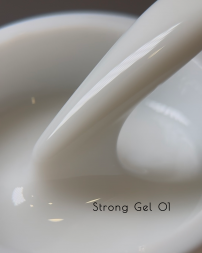 ONE NAIL   Gel  STRONG   #01   15мл (флакон)   Гель моделирующий самовыравнивающийся