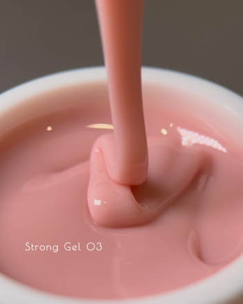 ONE NAIL   Gel  STRONG   #03   15мл (флакон)   Гель моделирующий самовыравнивающийся
