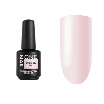ONE NAIL   Gel  STRONG   #03   15мл (флакон)   Гель моделирующий самовыравнивающийся