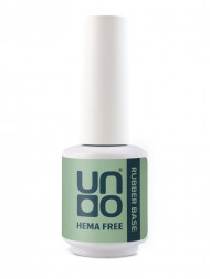 UNO   Base RUBBER HEMA FREE   10мл (10г)   База прозрачная гипоаллергенная