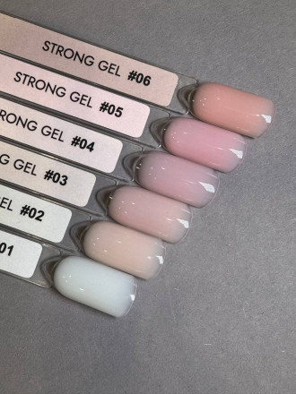 ONE NAIL   Gel  STRONG   #06   15мл (флакон)   Гель моделирующий самовыравнивающийся