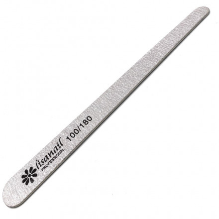 LISA NAIL   Пилка капля МИНИ на дереве   16,5см   100/180   (50шт)   [16]   Limited